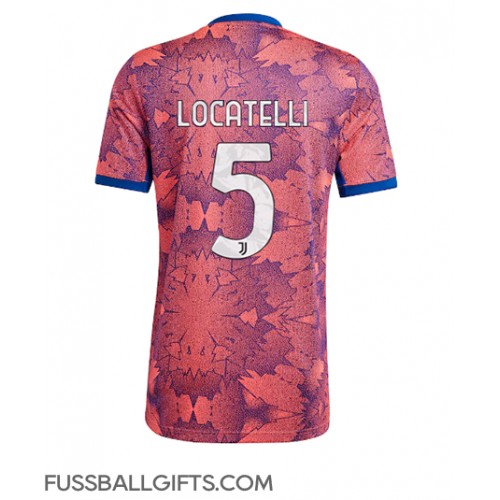 Juventus Manuel Locatelli #5 Fußballbekleidung 3rd trikot Damen 2022-23 Kurzarm